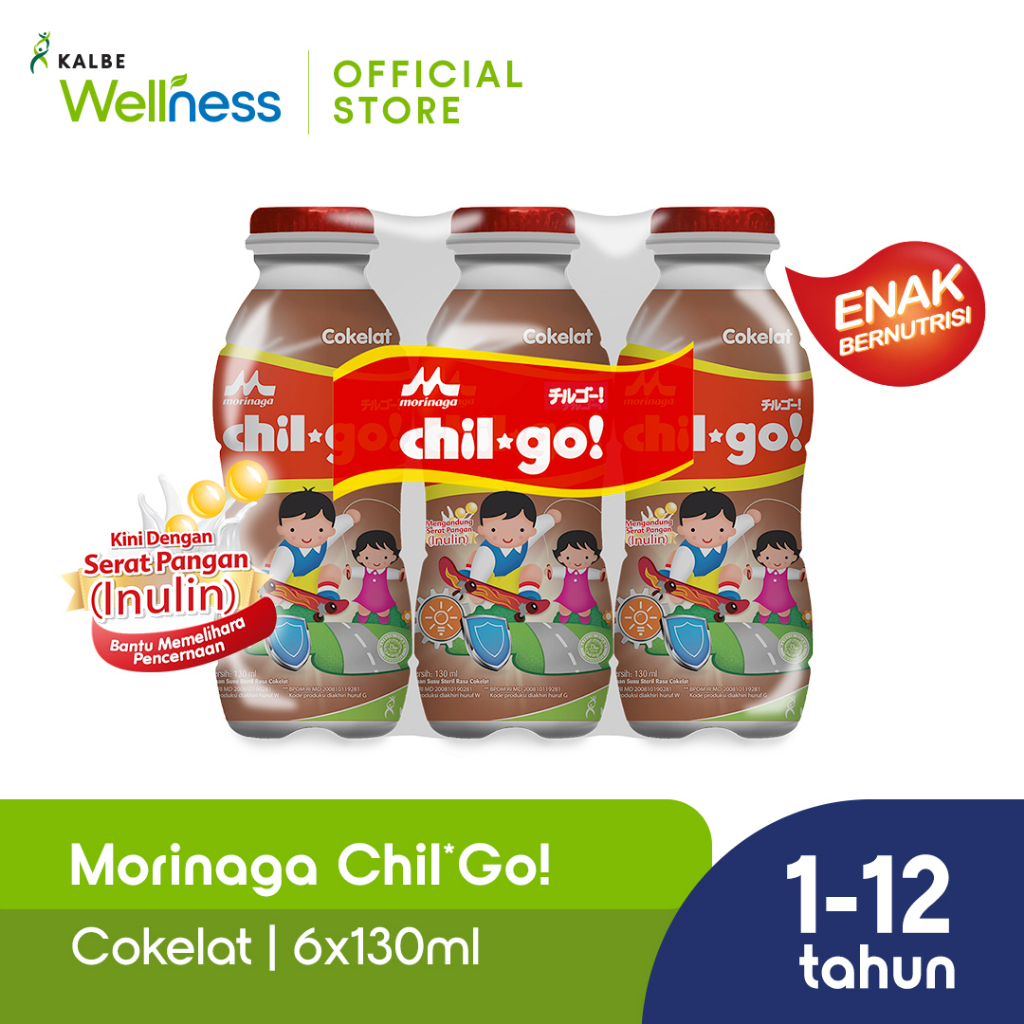 

Morinaga Chil Go Milk Chocolate 6X130ml