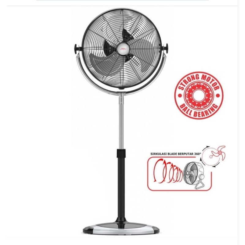 Maspion Stand Power Fan 16 inch PW 1603S