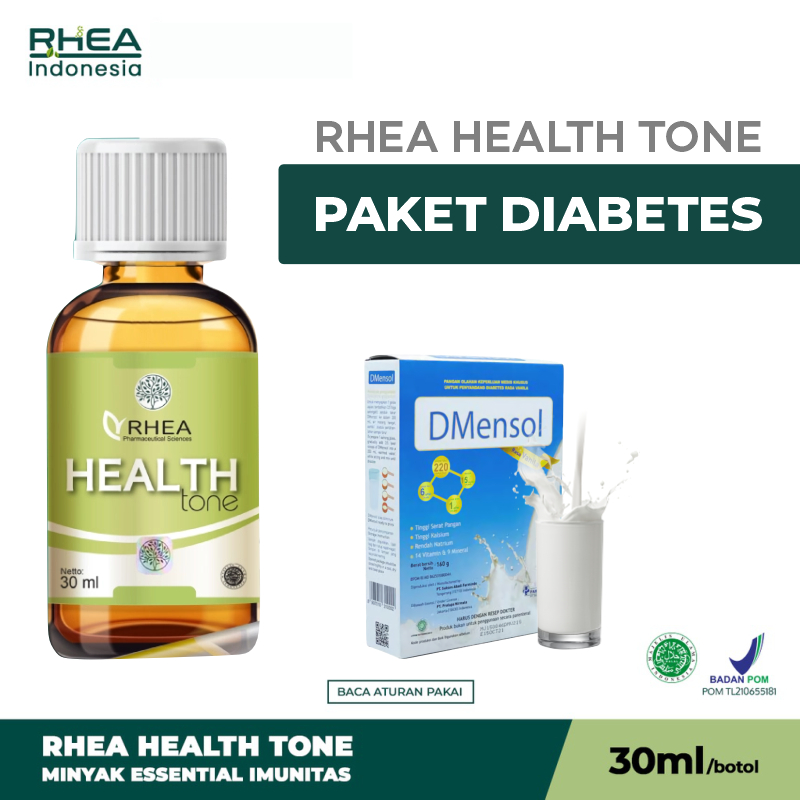 Rhea Health Tone 30ml Minyak Esensial Imunitas Paket Diabetes
