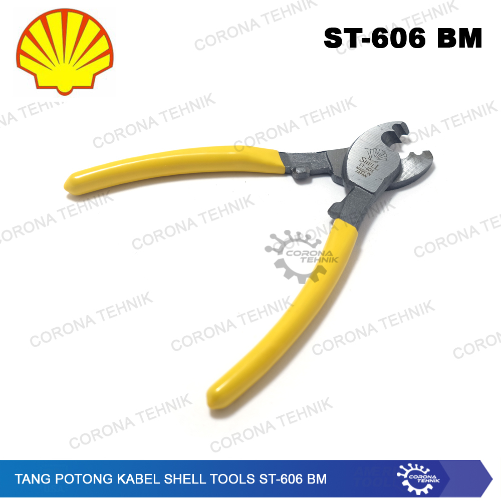 ST-606 - BM Tang Potong Kabel Shell Tools