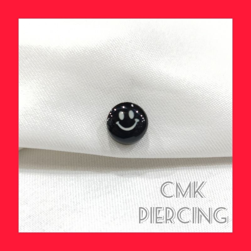 Anting Magnet Model Smile Black Edition