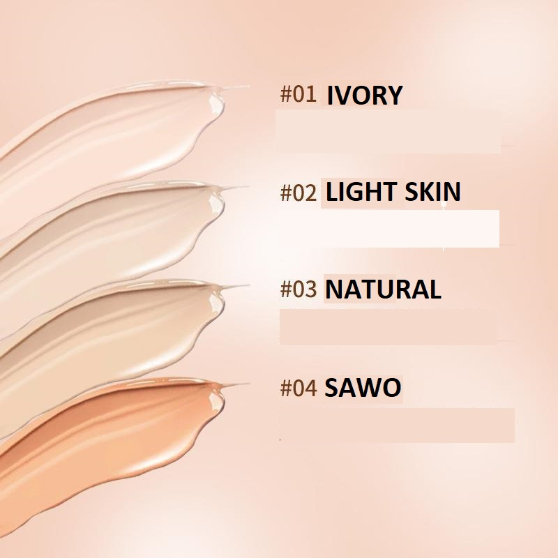 LAMEILA Fundation Moisturizer Concealer Multi Effect Hydrating BB Cream Waterproof 3076