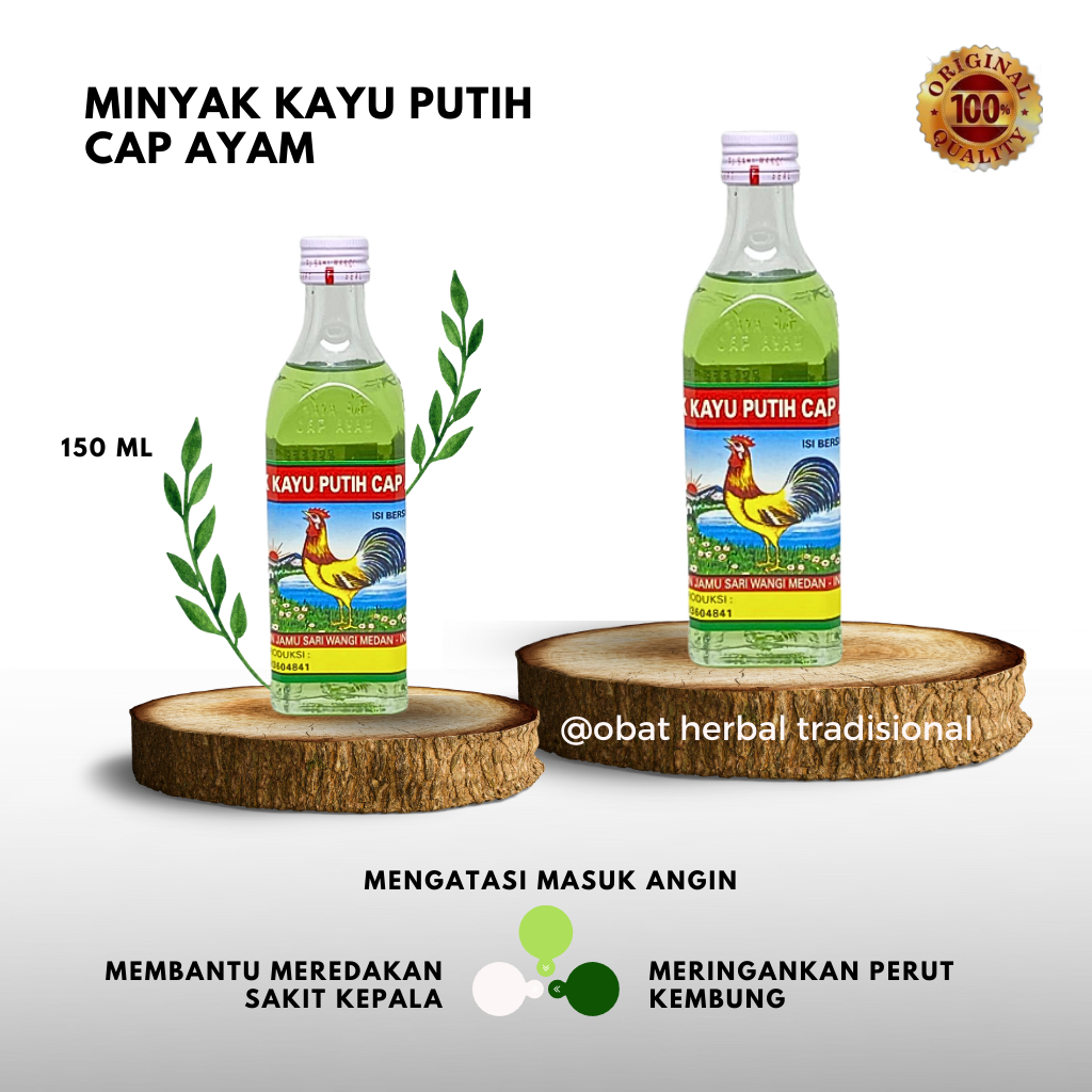 MINYAK KAYU PUTIH CAP AYAM 150 ML