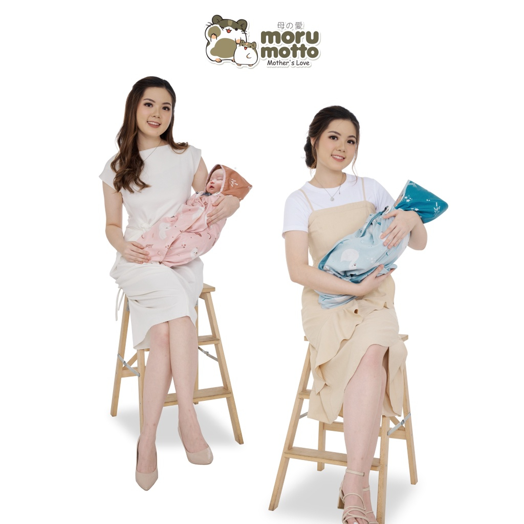 MORU MOTTO ON THE GO BLANKET BABY SWAN SERIES / MMB3014