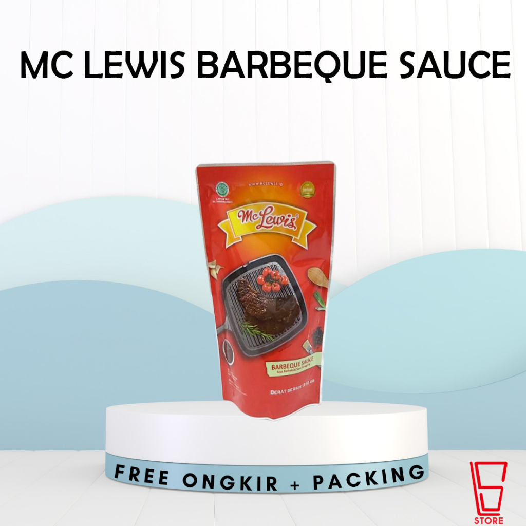 

MC LEWIS BARBEQUE SAUCE 310 GRAM / MC LEWIS BARBEQUE SAUCE / MC LEWIS