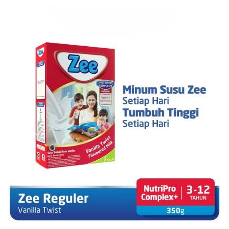 

ZEE REGULER VANILA TWIST 350 G SUSU PERTUMBUHAN ANAK SUSU NUTRISI