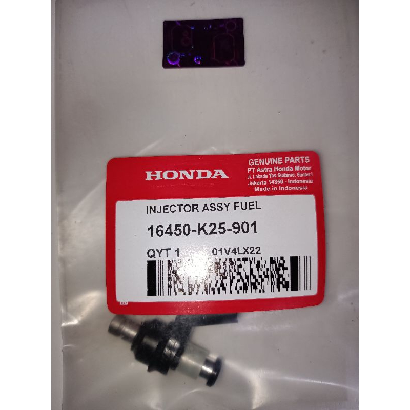 injektor beat fi, beat esp, beat street, scopy, scopy fi 16450-k25-901 ori