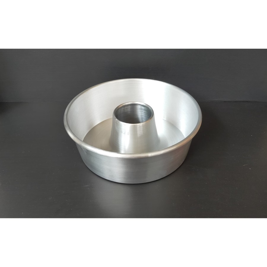 LOYANG KUE TULBAN POLOS ALUMINIUM LOYANG MARBLE 28 CM TULBANPLS28