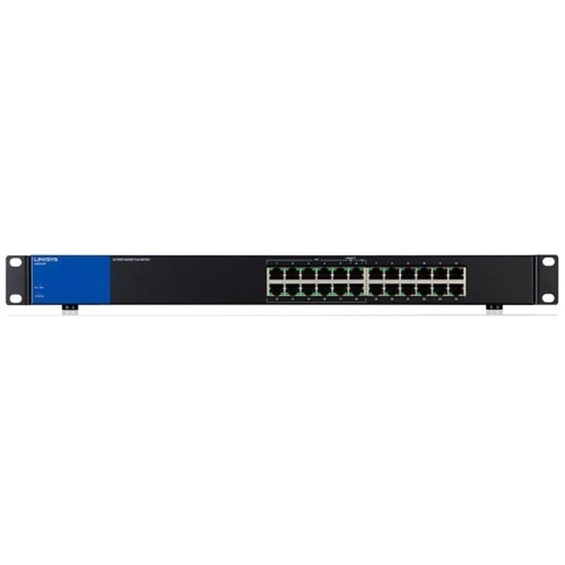 Linksys Switch 24-Port Business Desktop Gigabit PoE+ Switch LGS124P-AP