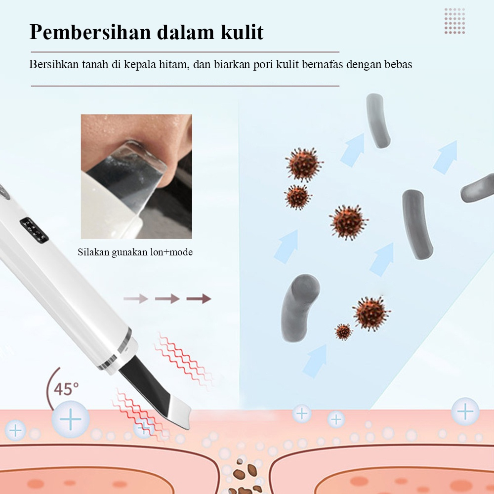 【Penjual Lokal】Alat Pembersih Komedo Elektrik Wajah Alat Penyedot Hidung Blackhead Remover Pencabut Sedot Komedo Pengangkat Penghilang Jerawat Pembersih Komedo Blackhead