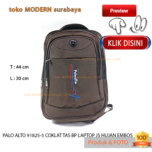 Tas ransel sekolah kuliah kerja PALO ALTO TAS BP LAPTOP JS HUJAN EMBOS