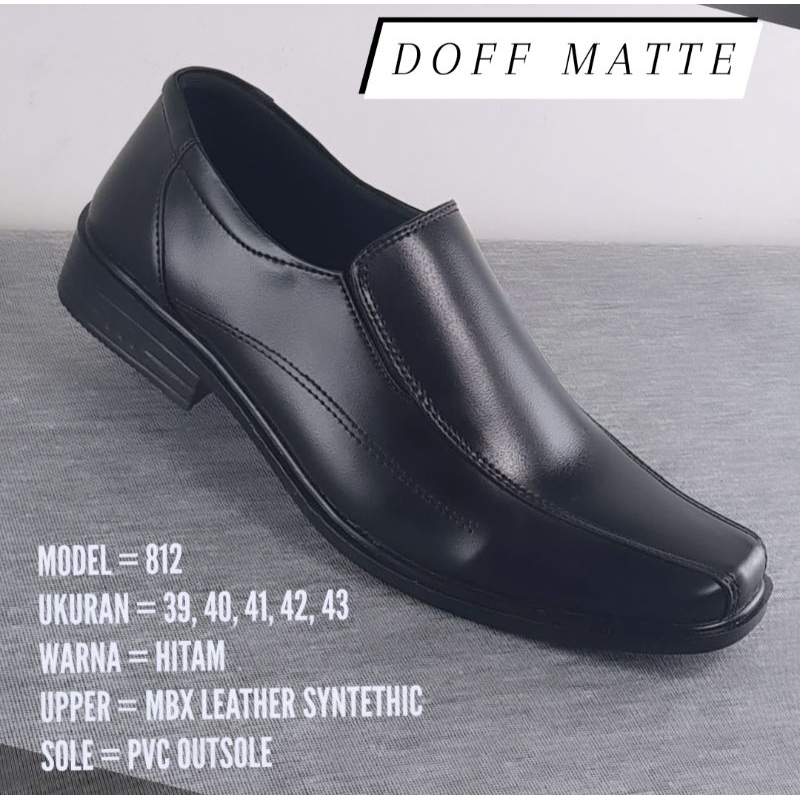 (812) SEPATU PANTOFEL PRIA SEPATU PANTOPEL BAHAN DOFF DAN MENGKILAP