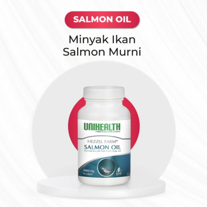 Minyak Ikan Salmon | Salmon Oil 90| Minyak Ikan Salmon Murni 100%