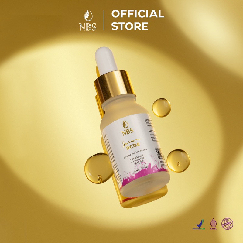 ACNE SERUM NBS | SERUM JERAWAT | SERUM NBS | NBS ACNE | NBS SKINCARE