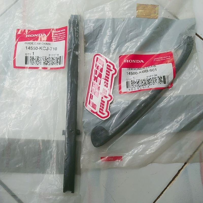 karet lidah tensioner honda tiger 2000 tiger revo original 14500-KBB-901 14550-KCJ-710
