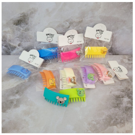 JM Jepit Rambut Anak Lucu isi 3pcs / Hairclip Set Anak / Jepit Sirkam Anak Boneka