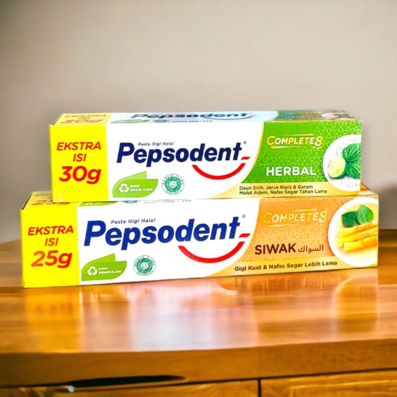 pepsodent siwak dan herbal original