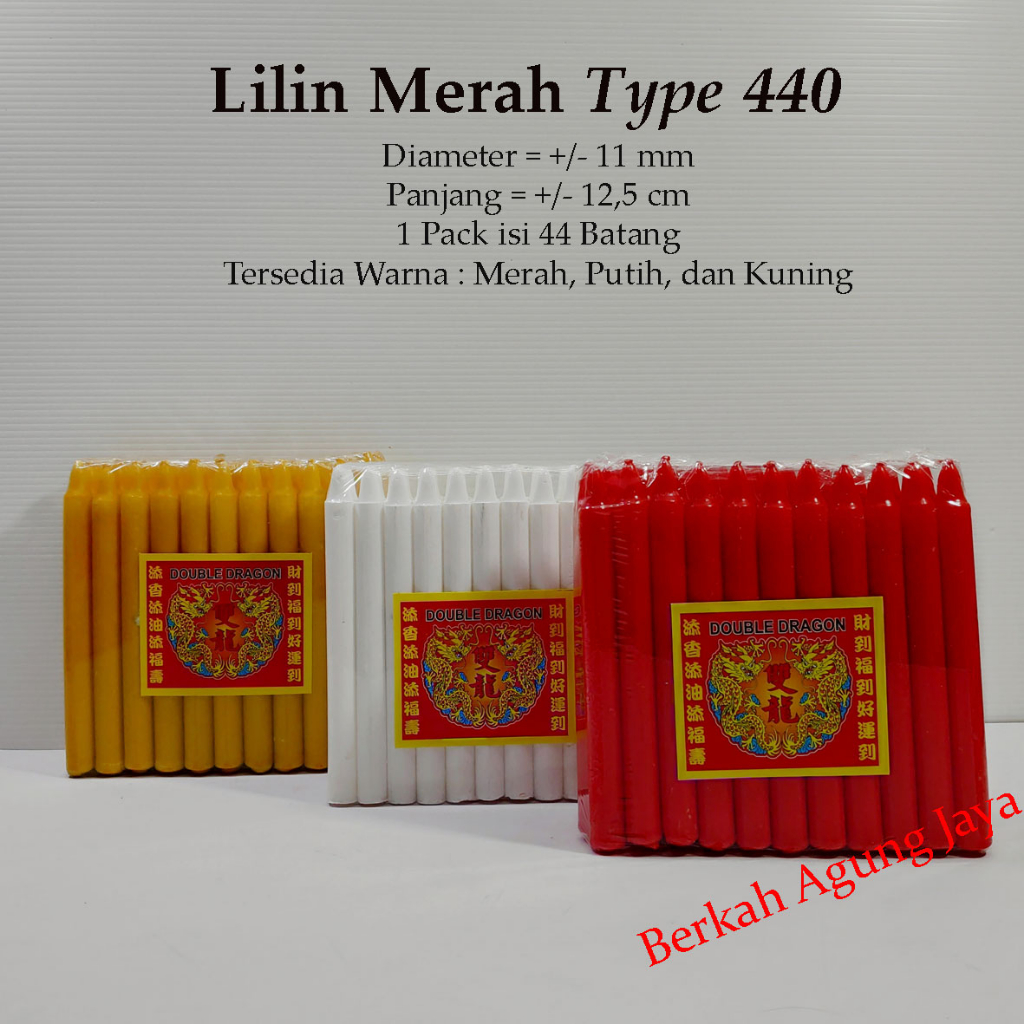 Lilin Merah Type 440