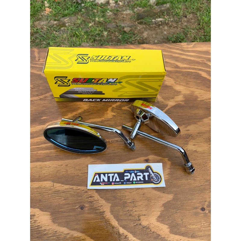 SPION OVAL copy DAYTONA KECIL SPION OVAL LONJONG UNIVERSAL DRAT 14 HONDA Original SultanPart