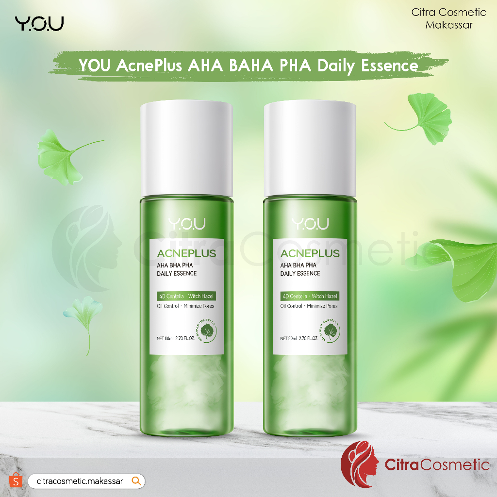 You Acne Plus AHA BHA PHA Daily Essence 80 Ml