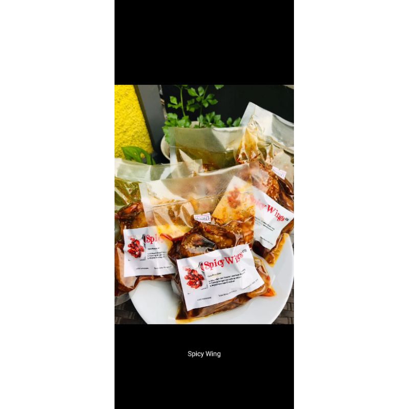 

spicy Wings frozen