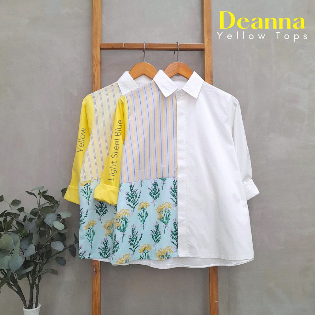 CallieTamami - A 6537 Deanna Yellow Tops