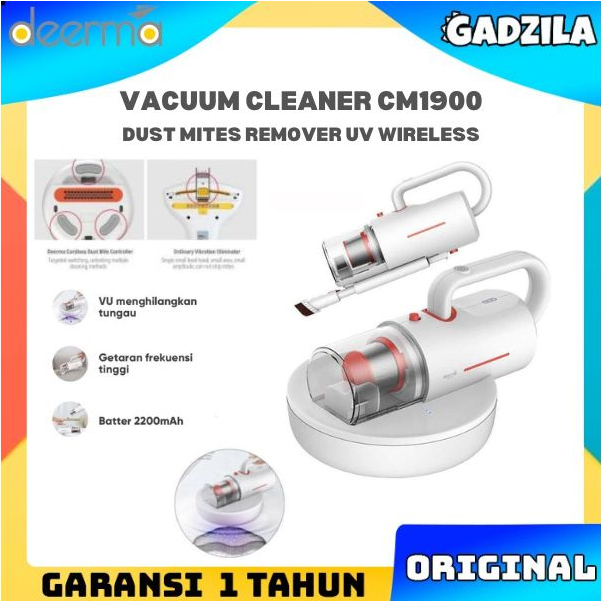 DEERMA CM1900 ANTI DUST MITE VACUUM CLEANER FOR BED SOFA CAR PEMBERSIH TUNGAU DEBU