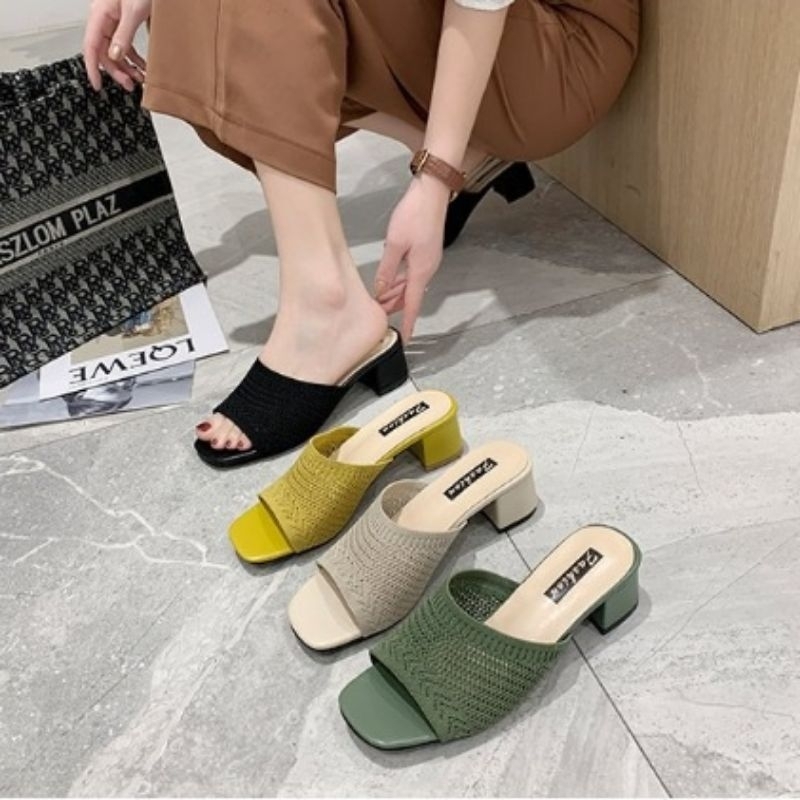 SEPATU RAJUT WANITA SEPATU IMPORT HELLS RAJUT WANITA