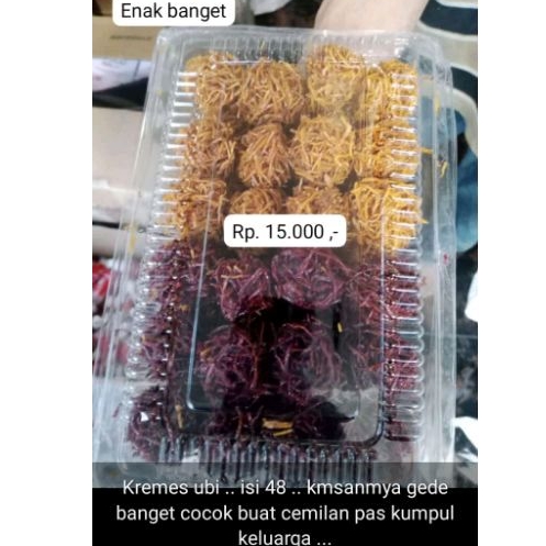 

ubi kremes jumbo isi 48pcs