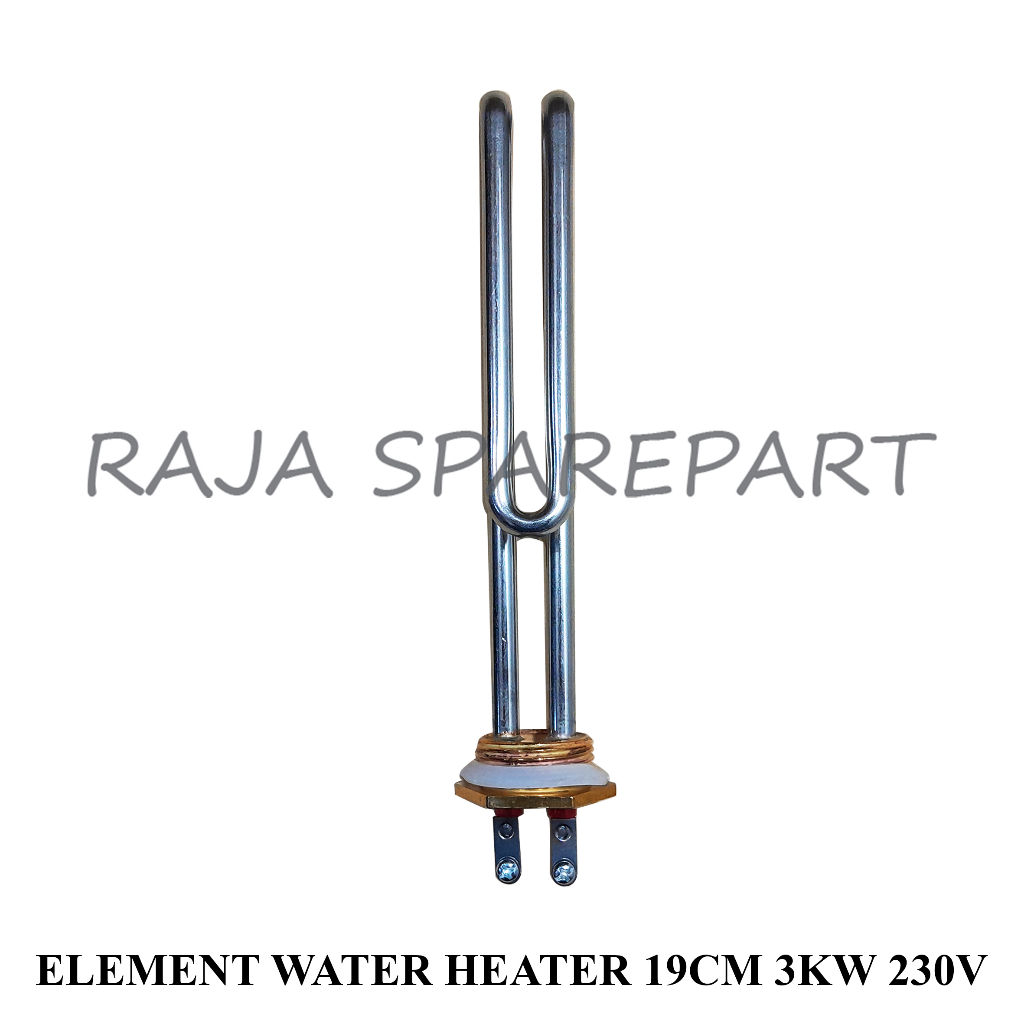 Elemen Water Heater U Panjang 19cm 230V 3000W