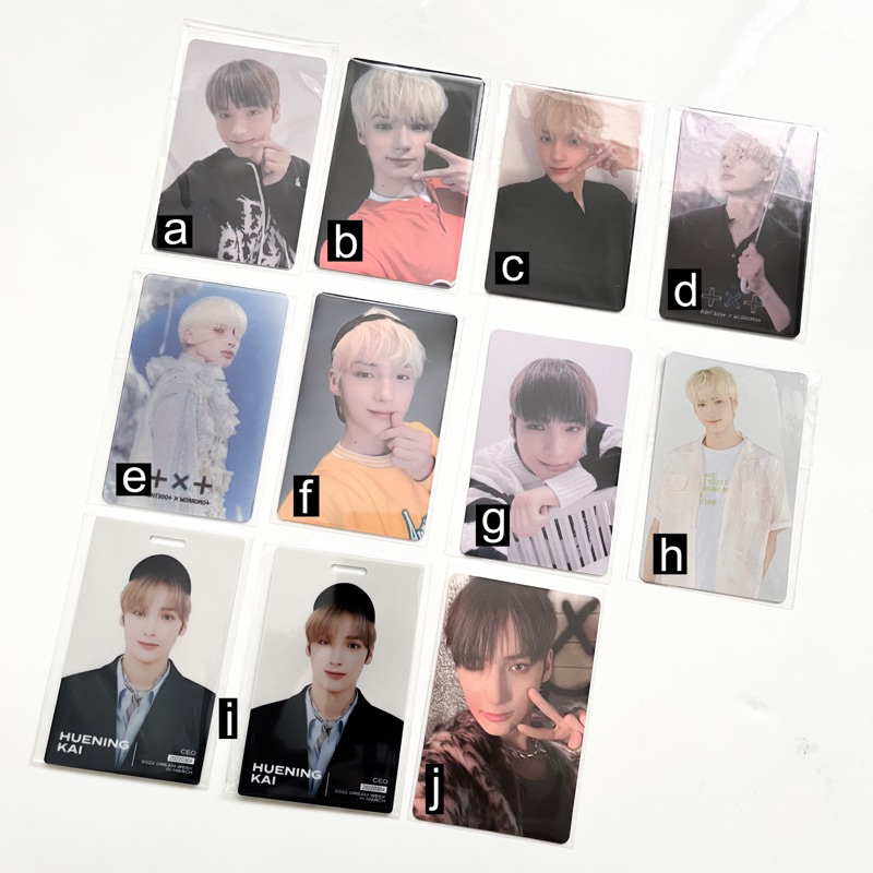 [READY] TXT HUENINGKAI OFFICIAL PHOTOCARD PC