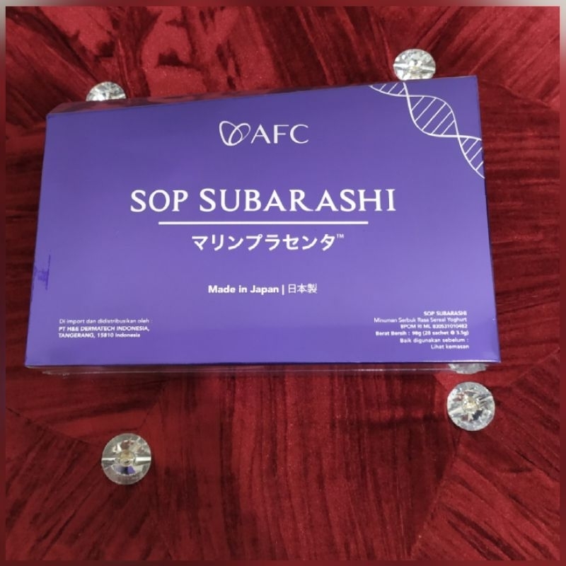 

Sop Subarashi original AFC produk Japan terbaik