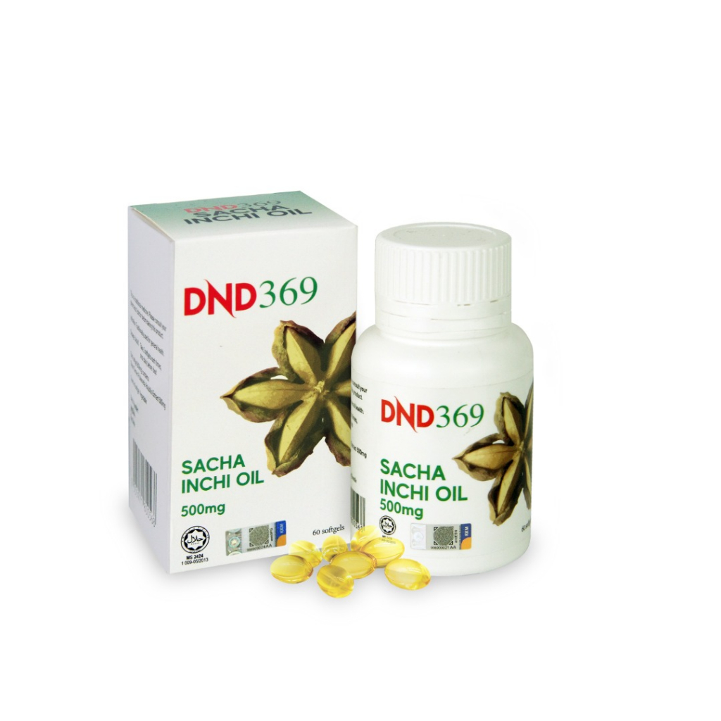 DND 369 Sacha Inchi Oil Softgel (1botol/60 butir)