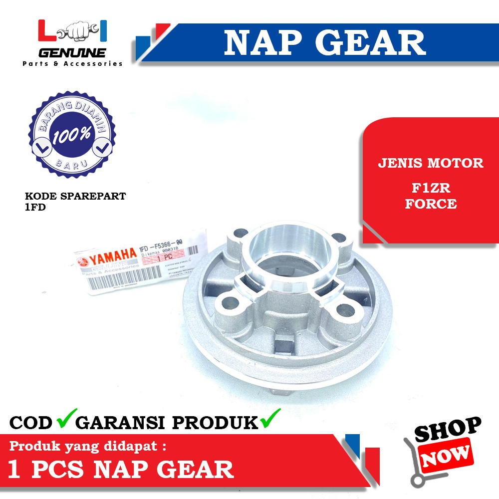 -LOI- NAP GEAR GIR DUDUKAN GIR GEAR BELAKANG F1ZR FORCE 1FD