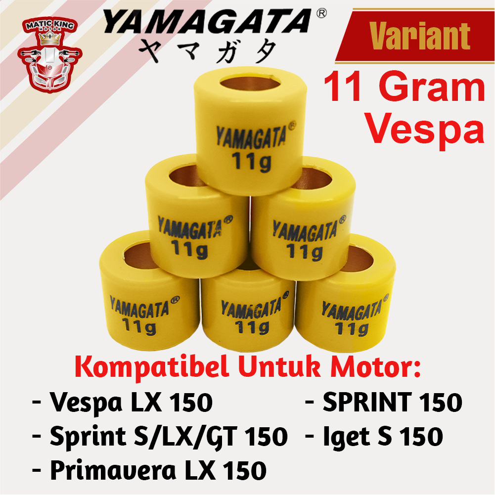 Roller Vespa Sprint LX Primavera igets 150 S150 3V 2V 1917 8 sd 15 gram Yamagata