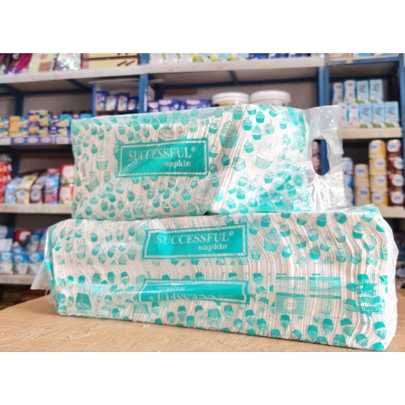 Tisu Makan isi 650lembar 500gr/Serbet tisu makan Putih pesta/Tisu Kiloan/Tissue
