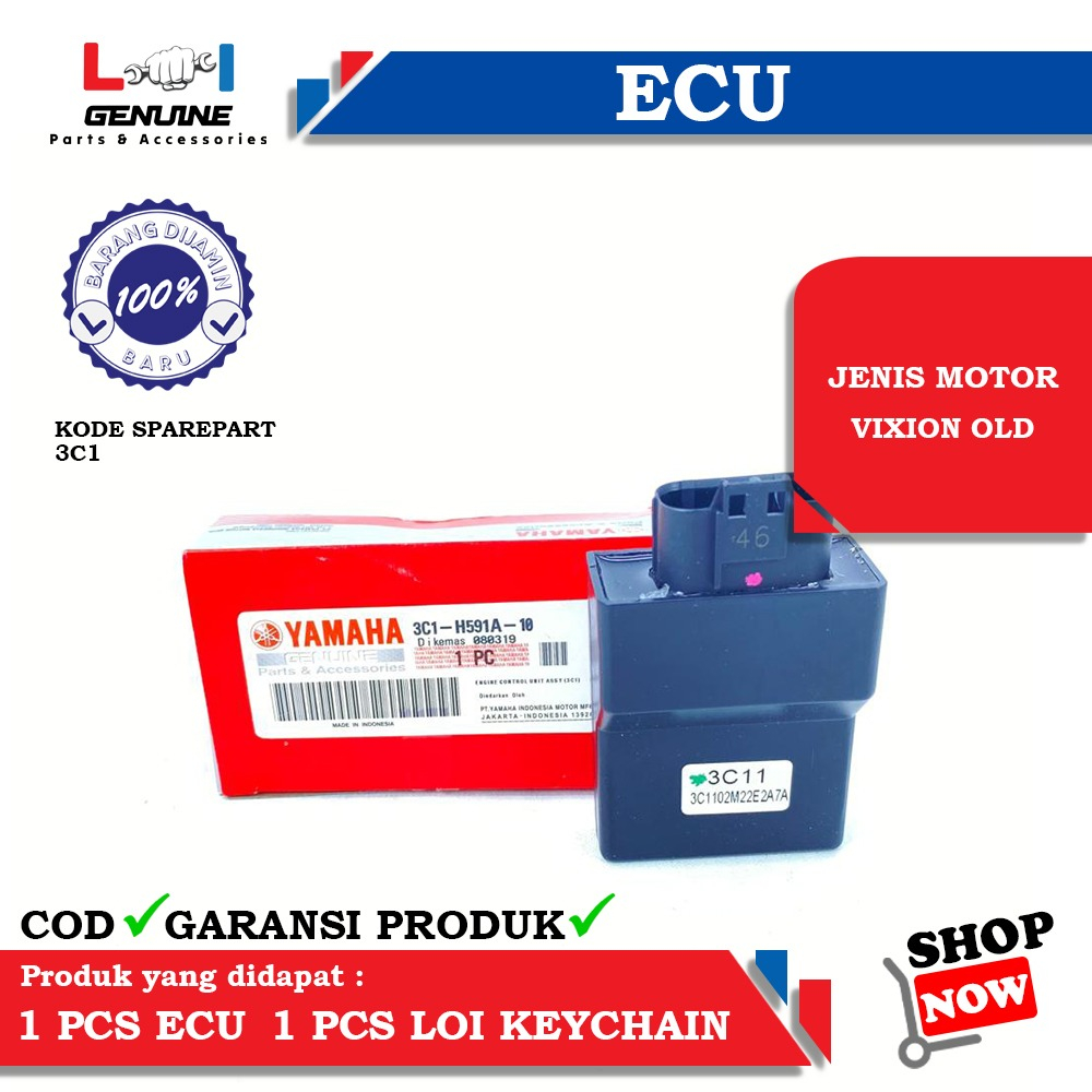 -LOI- ECM ECU CDI ASSY PGM FI VIXION OLD 3C1