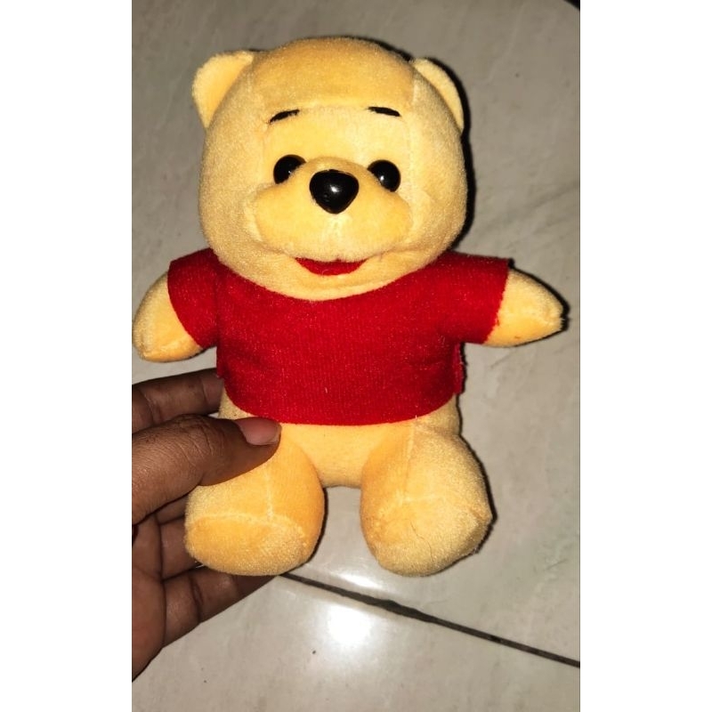 Boneka  pooh Mini | boneka mini | boneka hampers | boneka pooh | boneka lucu | boneka kecil