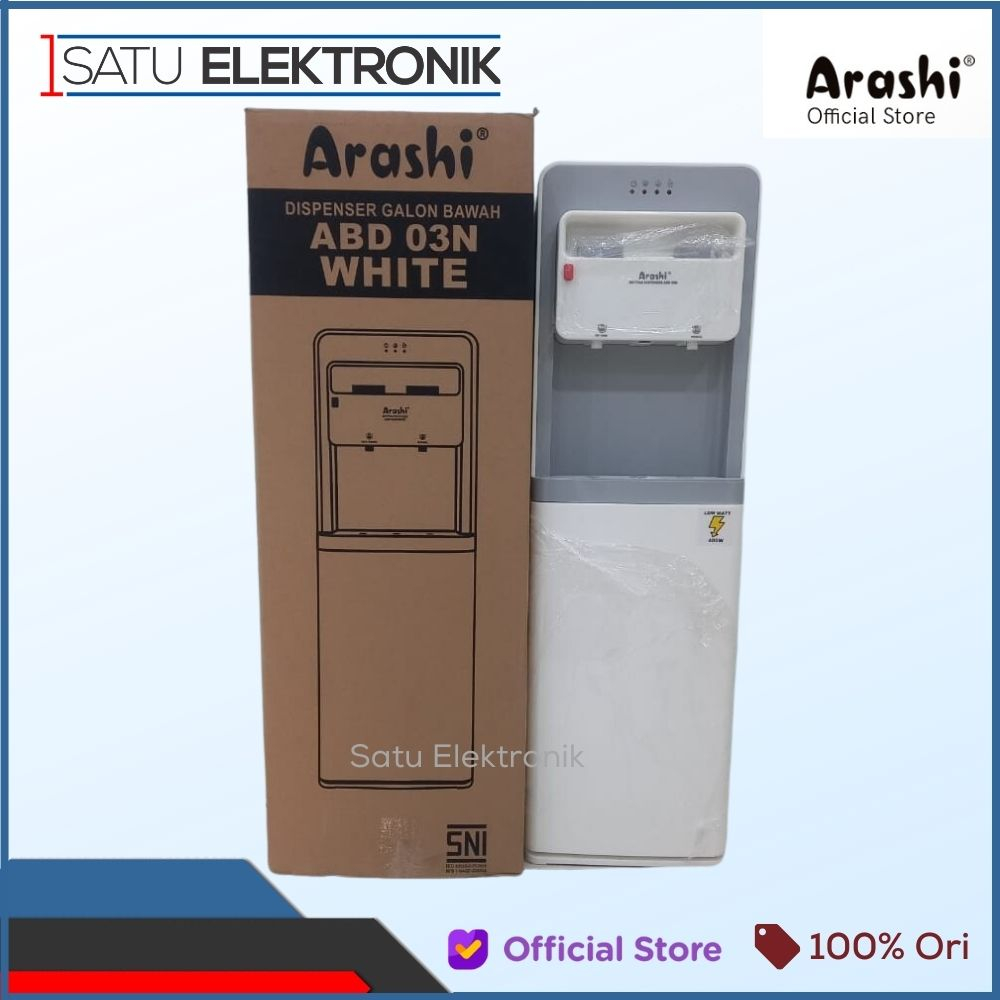 ARASHI ABD03N Dispenser Galon Bawah Hot &amp; Normal