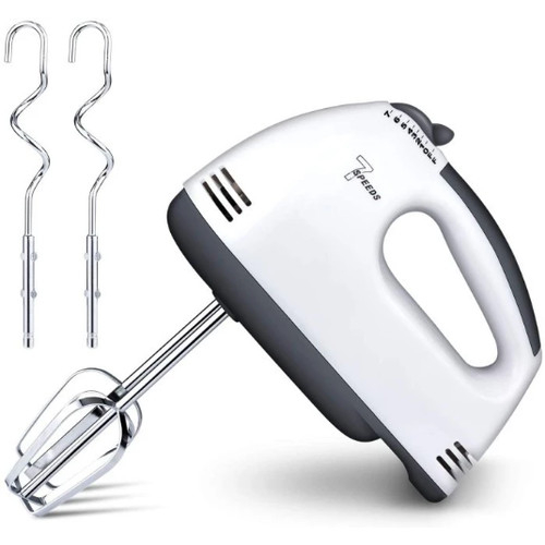 Hand Mixer 7 Kecepatan + 4 pcs Pengocok / Stirrer