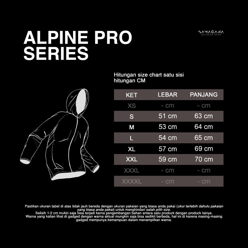 Jaket Mountaingeer Waterproof Alpine Pro Series - Jaket Outdoor Mountaingeer