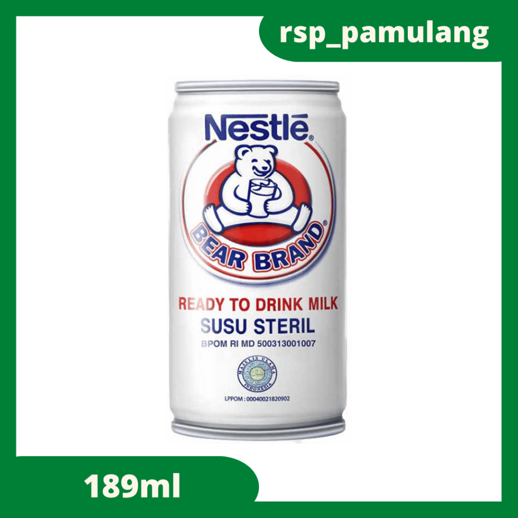 

Bear Brand Susu Steril 189ml