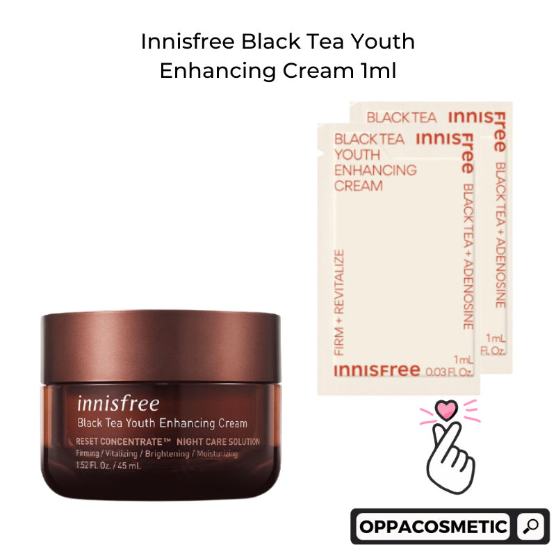 Innisfree Black Tea Youth Enhancing Cream 1ml