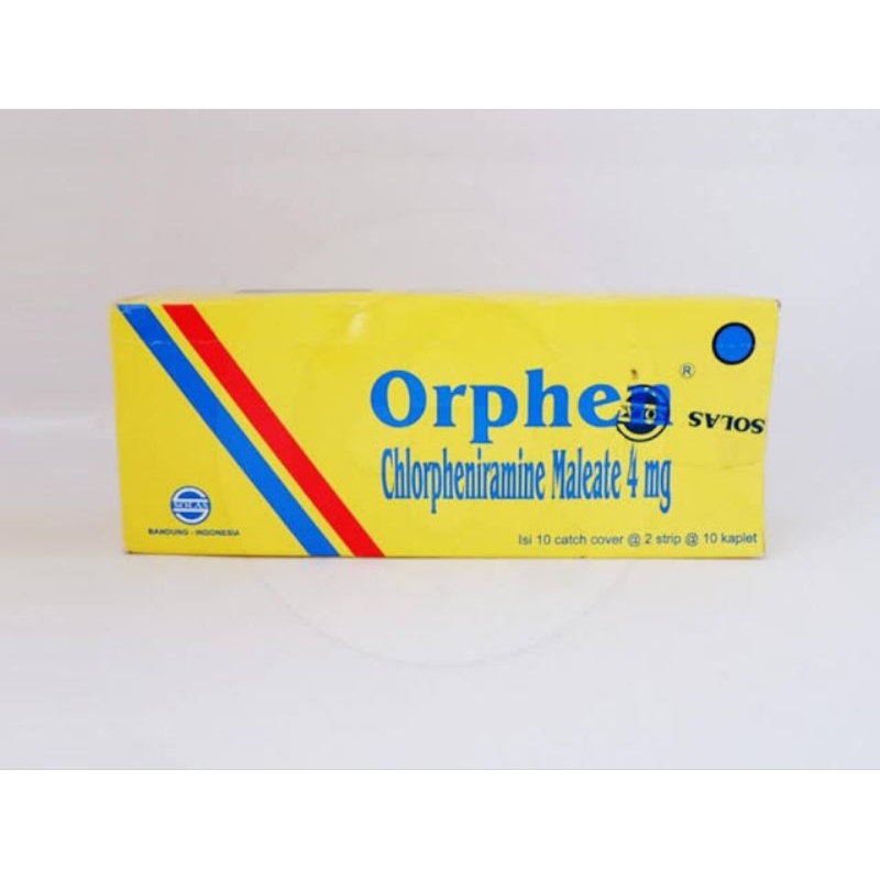 Orphen 4mg Tablet Box / Obst Alergi