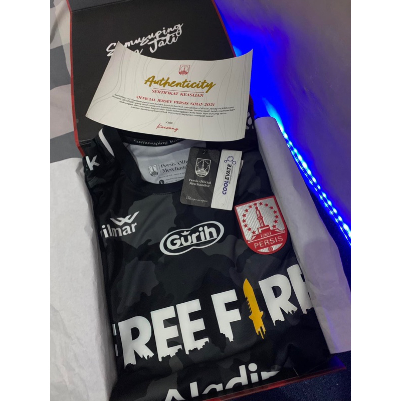 Jersey Persis Solo Liga 2 2021 Player Issue