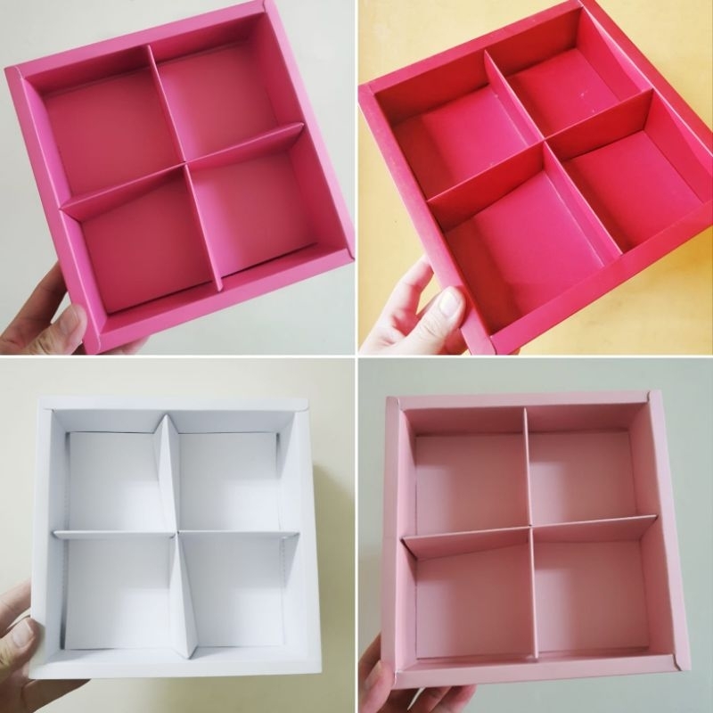 

Dus Mika Polos Mooncake 100 gr SEKAT 4 Uk. 8.5 x 8.5 x 5 cm ( 1 pack isi 5 pcs dus )