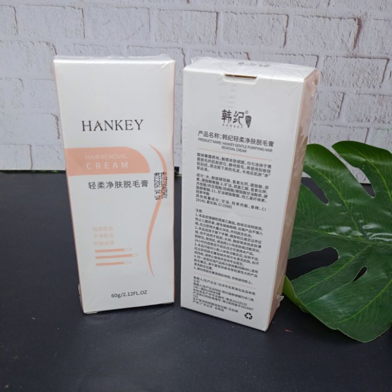 HANKEY hair removal cream /perontok bulu hankey