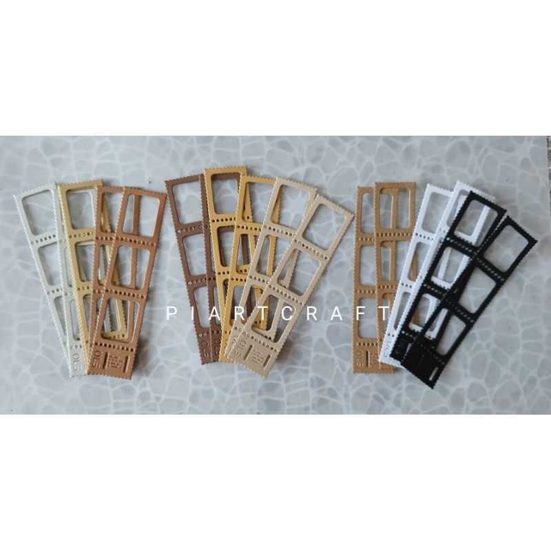 

seri TRAVELING Film Strip (isi 6 pcs) - Dies cut / cut dies DIY scrapbook / vintage journal / album / diary