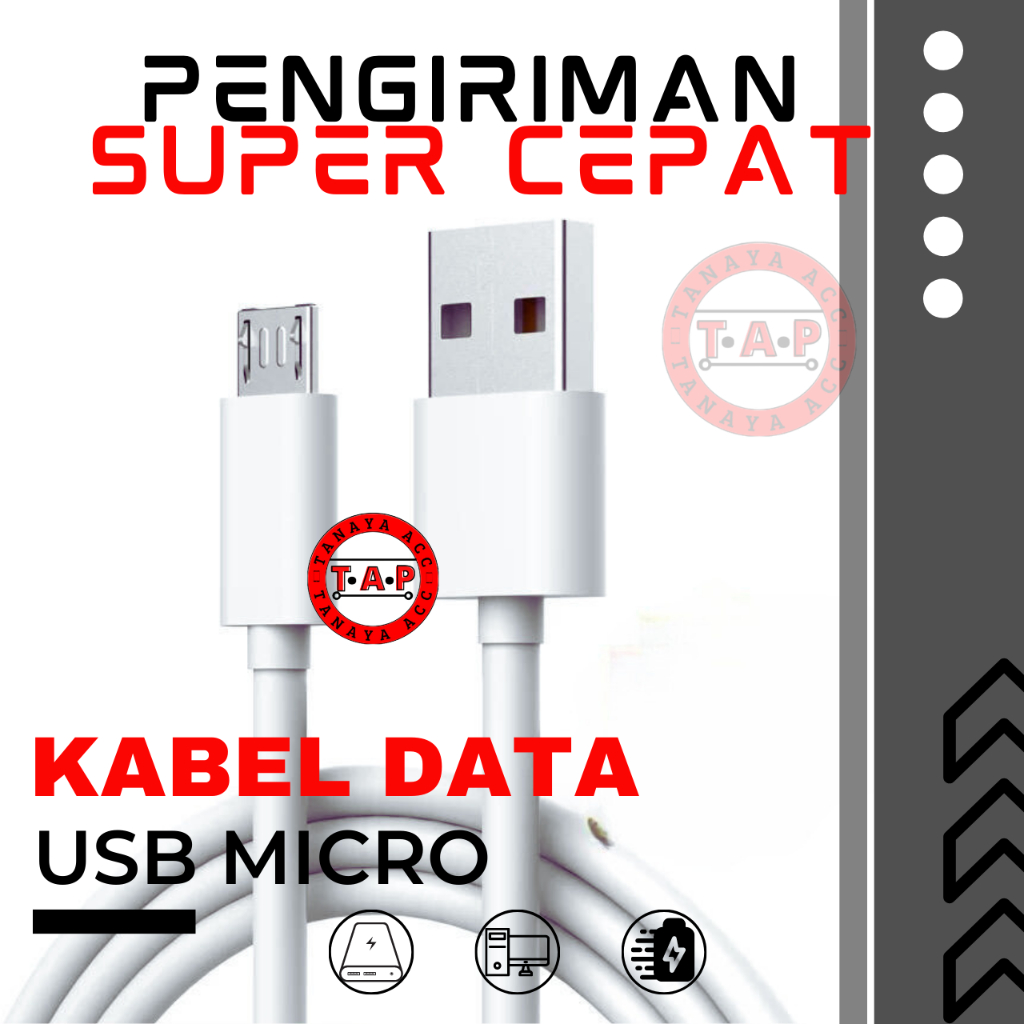 Kabel Data Cas Casan Micro Usb Cable Data Charger Micro TANAYAACC