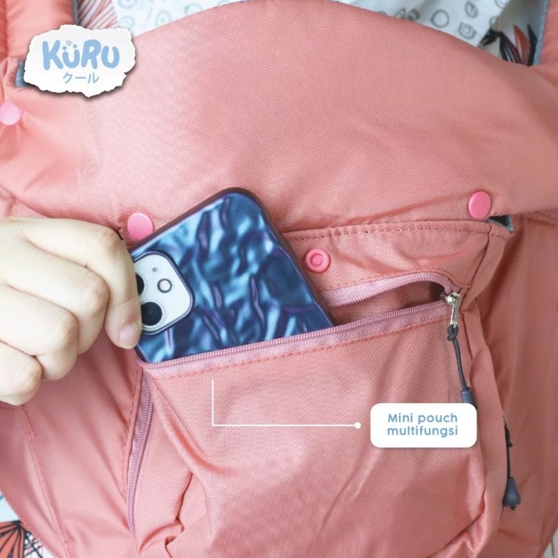 KURU BC31 Hip Seat Premium Baby Carrier/Gendongan Bayi Hipseat